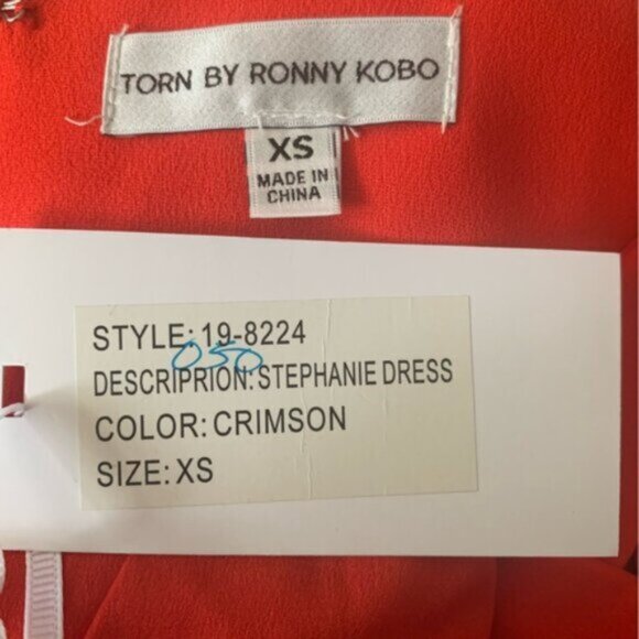 NWT Torn By Ronny Kobo Raiza Maxi Dress - Picture 14 of 16
